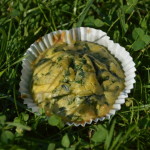 Jajeczne muffinki ze szpinakiem